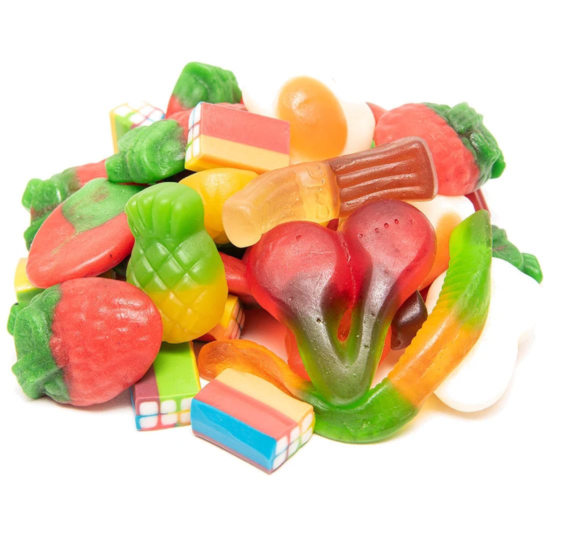 מארז 50 יחידות של שקית אישית 50גר' תערובת סוכריות גומי