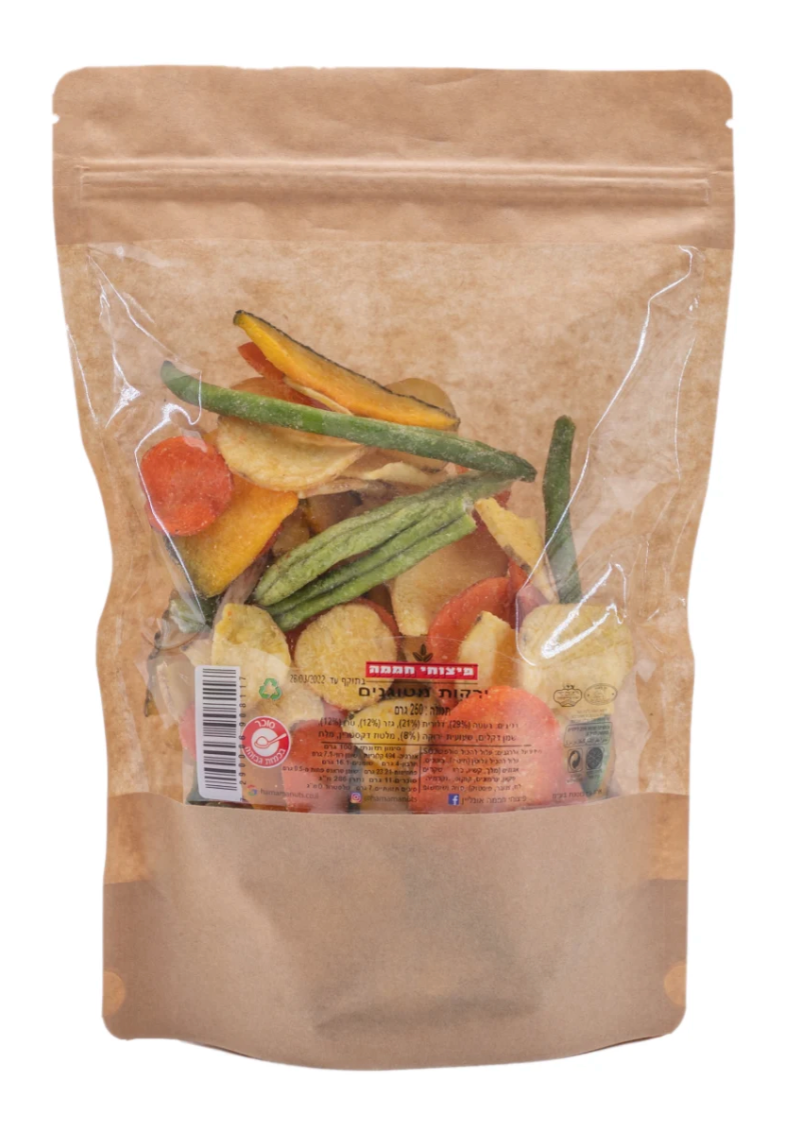 ירקות מטוגנים - 250 גרם